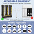 USB AA Lithium Rechargeable Batteries, 1.5V 3600mWh Over 1000 Cycles with 4-in-1 Charging Cable, 4-Pack