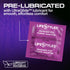Pack, 100 Count Lifestyles Snugger Fit Natural Rubber and Lubricated Latex Condoms Value