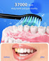 Sonic Electric Toothbrushes for Adults, 8 Brush Heads, 37000 VPM Deep Clean, Rechargeable, Fast Charge