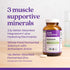 New Chapter Magnesium-Selenium-Zinc Supplement for Active Bodies, 325 mg Magnesium in One-Daily Tablet, 30 Count
