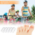30Pcs Silicone Toe Protectors, Breathable Gel Anti-Friction Toe Caps Guards for Men Women, Soft Clear Toe Sleeves for