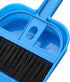 Set, AUNMAS Mini Dustpan and Brush Portable Compact Dust Pan and Hand Broom with Nesting Snap On Design for Home Table