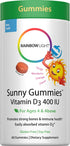Rainbow Light - Sunny Gummies Vitamin D3 400 IU, 60 Count, Immune