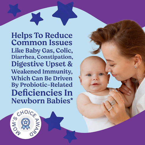LOVEBUG Award Winning USDA Organic Probiotic for Babies - Multi-Strain 4 Billion CFU, 30 Packets