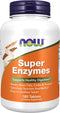 NOW Supplements Super Enzymes with Bromelain, Ox Bile & Pancreatin, 180 Tablets