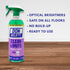 Set (1 32 Oz Don Aslett Clean & Brite Quart Concentrate and Ready-To-Use Spray Bottle) Floor Cleaner | Restore Natural