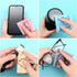 WILLBOND 20 6 6 Inches Pcs Microfiber Cleaning Cloth Cute Dog Design Microfiber Cloth Soft Multicolor Glasses Cleaner