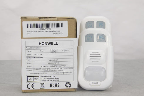 HONWELL Timer for Kids - Battery Powered Tooth Brush Timer, Bathroom Hand Washing Timers with LED Color Light (2 Pack)