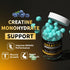 Creatine Monohydrate Gummies, 5g Per Serving, Sugar Free, Vegan, Blueberry Flavor, 120 Count