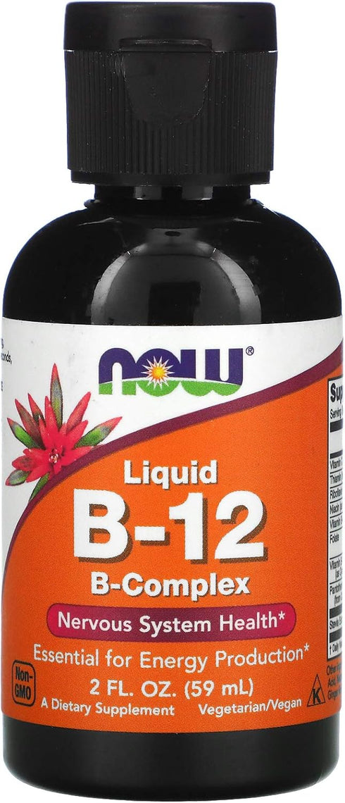 Now Foods Liquid B-12 (B Complex), 2 fl oz