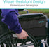 Vive Walker Bag - Accessories Wheelchair Basket Pouch (Water Resistant) - Seniors Caddy Accessory Attachment