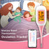 Smart Basal Thermometer for Ovulation Tracking, Digital Oral Body Temperature Thermometer with Backlit, BBT Thermometer