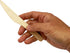 KingSeal Disposable Wood Cutlery Knife, FSC Certified, Biodegradable, 6.5 Inch Length - 100 Count