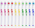 Bulk Toothbrushes Individually Wrapped, Manual Disposable Travel Set for Adults or Kids, 10-Pack Multicolor