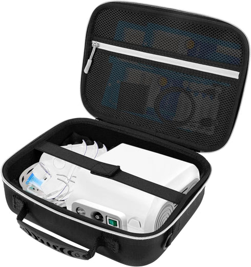 JDVBDNK Hard Case for Smart Nebulizer,Portable Nebulizer Bag,Desktop Inhaler Nebulizer for Home Travel