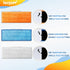 KEEPOW Braava Jet 240 Mop Pads Compatible with iRobot Braava Jet 240, 241, 245 (2 Wet + 2 Damp + 1 Dry)