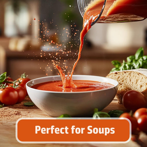UNLEASH'D ORGANIC 16oz 100% Organic Tomato Powder Pure Tomato Powder, USDA Organic, No Additives, for Smoothies, Soups