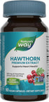 Nature's Way Hawthorn Premium Extract - Support Heart Health, Standardized to 1.8% Flavonoids, Non-GMO, Vegan (90