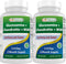 Best Naturals Glucosamine Chondroitin and MSM Joint Supplements, 2600 mg per serving, 180 Count (Pack of 2)