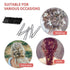 U Shaped IKOCO Hair Pins for Women's Ballet Buns, 2.4 inch with Storage Box