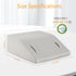 Leg Elevation Pillows for Sleeping, Memory Foam Wedge Pillow for Legs, Non-Slip Base, Removable Cover for Back Pain (10