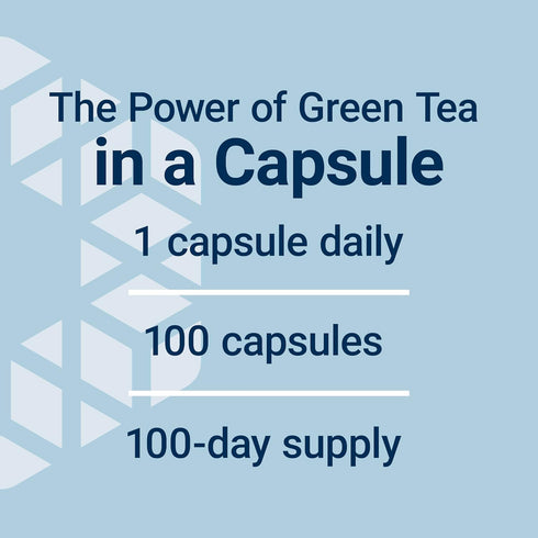 Life Extension Decaffeinated Mega Green Tea Extract, 100 Capsules, Antioxidant Protection