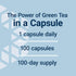 Life Extension Decaffeinated Mega Green Tea Extract, 100 Capsules, Antioxidant Protection