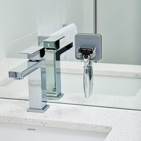 TOOLETRIES The Mason Razor Holder - Silicone Toiletry Organizer, Secure & Safe Shower & Bathroom Accessory