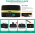 Organize Rx 3 Lockable Monthly Pill Organizer Times a Day, One Month Pill Box with Child Lock, Weekly Travel Bag
