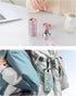 Zannaki Metal Bling Pill Organizer, Travel Waterproof Weekly Pill Box, Portable Large Aluminum Alloy Container, BPA Free