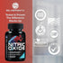 Extra Strength Nitric Oxide Supplement 3X L Arginine, Citrulline Malate, AAKG, Beta Alanine - 120 Capsules