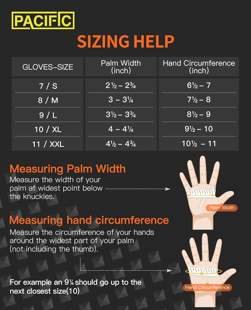 PACIFIC PPE Nitrile Disposable Gloves, Heavy Duty Orange Gloves, 8 mils, XX-Large, 100 Count, Industrial Mechanic
