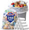 Mineororo 30 33 35 Gallon Clear Trash Bags, 250 Count High Density Garbage