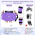 REVIX 20" XXXL Ice Pack for Knee Pain Relief, Large Reusable Cold Packs for Injuries, Purple