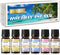 Holiday Island Fragrance Oil Gift Set of 6, Summer Essential Oils for Humidifier, Aromatherapy - 10ml