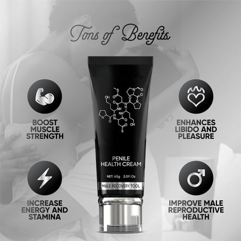 Med3000 Male Performance Enhancement Penile Gel for Men Clinically Proven Topical Formula for Support and Strength