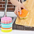 Multi-Purpose Kitchen Sponge, Individually Wrapped Dishwashing Sponge, Odor-Free Mesh Net Scouring Pad (Multicolor)