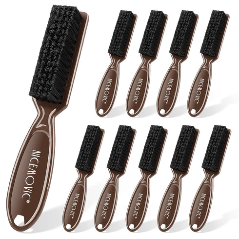 NICEMOVIC 10 Pcs Barber Clipper Cleaning Brush Set, Mini Nylon Brush for Hair Styling, Blade Trimmer Cleaning Supplies