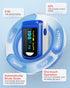 SpO2 SpO2/Heart Pulse Oximeter Fingertip Oxygen Monitor Fingertip Pulse Ox Heart Rate and Finger Pulse Oximeter