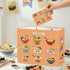 Wauprant Japanese Noodles Gift Bag Ramen Fans Birthday Decoration Japanese Foodie Favors Bags Wrapping Paper Greeting