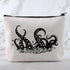 Octopus Lover Gift - Tentacle Makeup Bag, Marine Organism Gift for Squid Lovers, Ocean Kraken Mythical Gift
