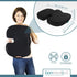 Tailbone, bonmedico Orthopedic Seat Cushion X-Large Gel Memory Foam Chair Cushion for Sciatica & Lower Back Relief