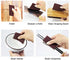 20pcs Nano Carborundum Sponge – Emery Sponge Brush Clean Eraser Scrub for Kitchen Magic Cleaning Pots and Pans