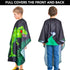 Kids Haircut Cape Waterproof Barber Cape Cover, Dinosaur Hair Cutting Cape for Boys with Adjustable Snap Closure
