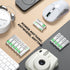 imuto 2000mWh 8 Pack, 1.5V 2A 1600+ LiFePO4 Rechargeable aa Batteries, aa Lithium Batteries Output Double a Battery