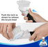 MR.SIGA Soap Dispensing Dish Brush Storage Set - Kitchen Brush with Holder for Pot, Pan, Sink Cleaning