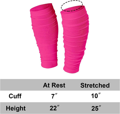 Football Leg Sleeves for Men, Calf Compression Sleeve for Women/Youth/Adult, Pink Football Accessories