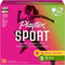 Playtex Sport Tampons with Flex-Fit Technology, Regular and Super Multi-Pack, Unscented -