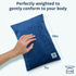 Microwave Heating Pad with Removable Cover for Back Pain Relief, Neck and Shoulders, Portable 10" x 7"