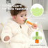 Papablic Baby Toothbrush Teether and Toddler Sonic Electric Toothbrush